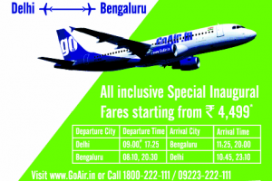 Go Daily Return Flight package from Go Air