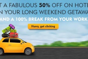 Get Fabulous Discount on Hotels on Long Weekends from expedia