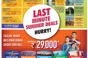 Summer Monsoon & Winter Holidays Offer by “Cox & Kings”