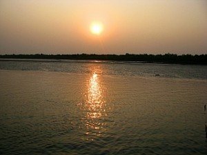 Sunset at Sundarban