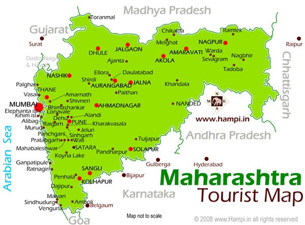 tourist map of north karnataka