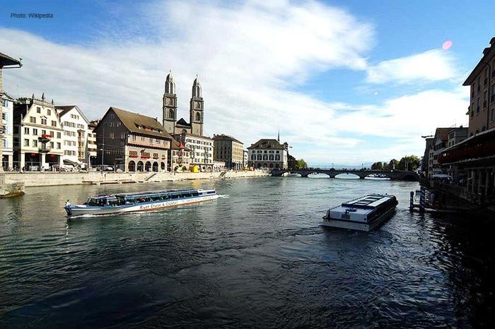 Limmat-river-in-Zurich
