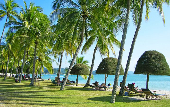 Cenang beach -Langkawi in Malaysia