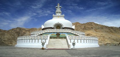 Shanti Stupas