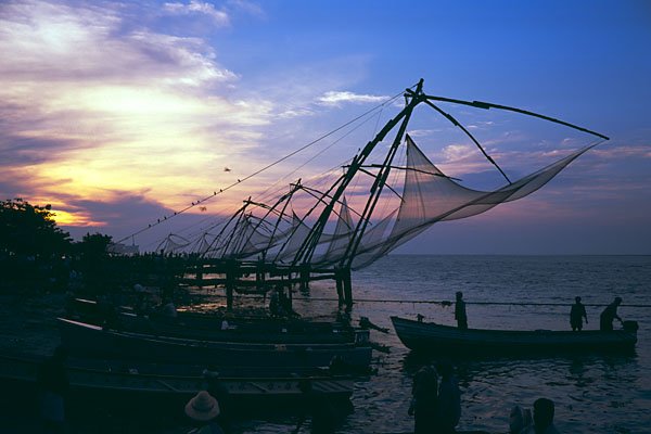 Fishing at Cochin