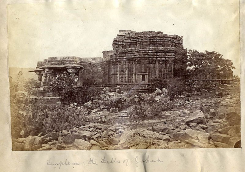 Temple in the Gokak Falls