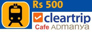 Train Tickets Booking on Cleartrip
